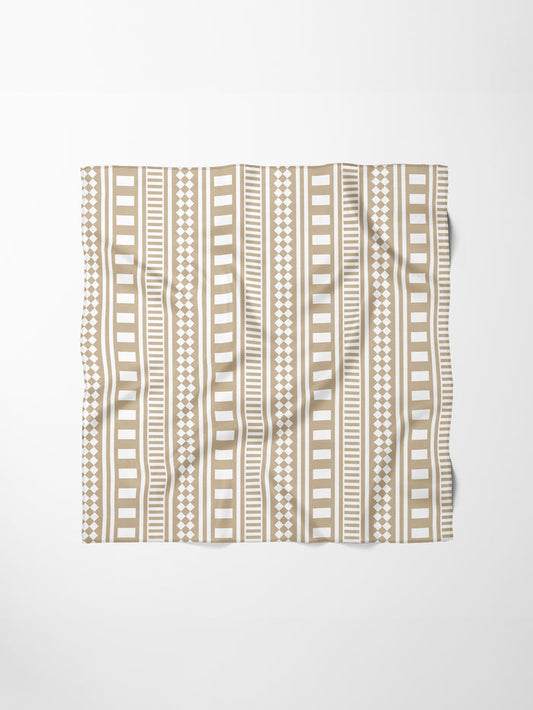 Hand-Stitched Silk Scarf