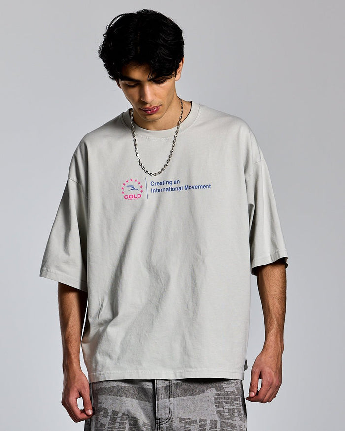 HEIGHTS PALE GREY - COLD CULTURE #man