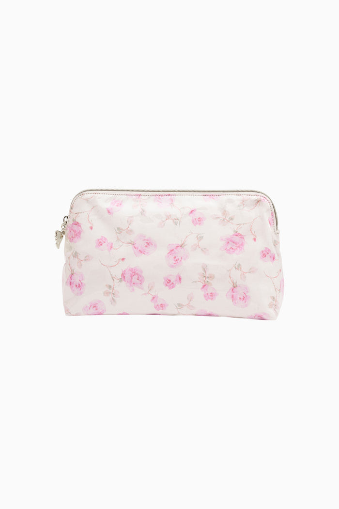 Heirloom Print Small Travel Pouch - STERLING DUSK
