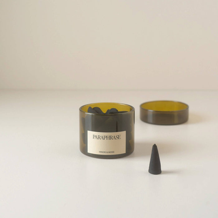 Hinoki & Moss Incense Cones - Mod + Jo - Jewelry built to last, advanced plating technology