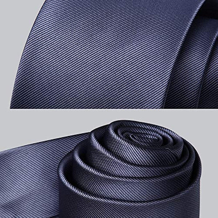 Solid Tie Handkerchief Clip - GRAY