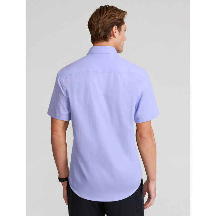 Men's Short Sleeve with Pocket - A1-PURPLE