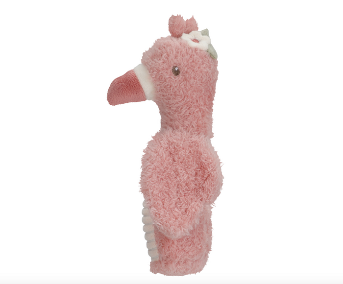 Hochet Safari Friends | Flamant rose