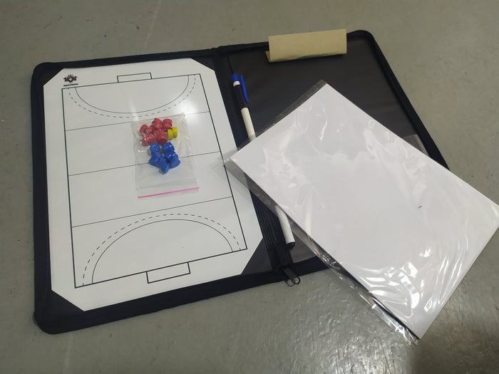 HOCKEY Coaching Folder - Magnetic Strategy Board - Arcade Sports