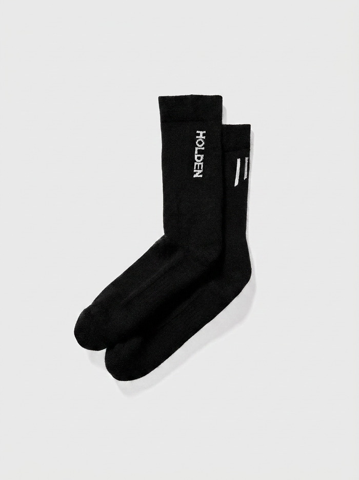 Merino Performance Sock - Black — Black / S — view 1