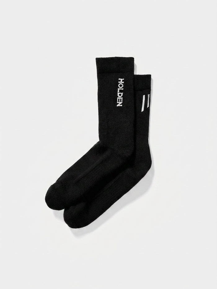 Merino Performance Sock - Black — Black / S — view 2