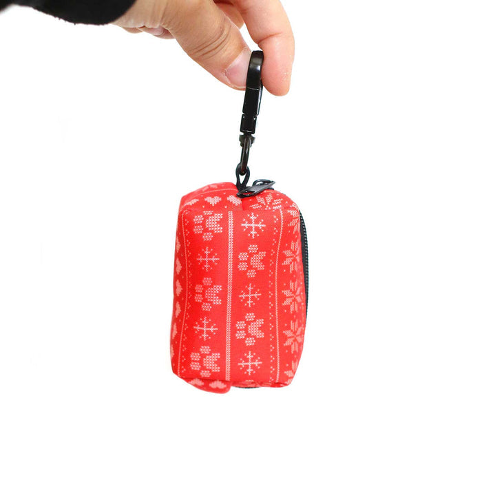 Holiday Sweater Waste Bag Holder - Clive and Bacon