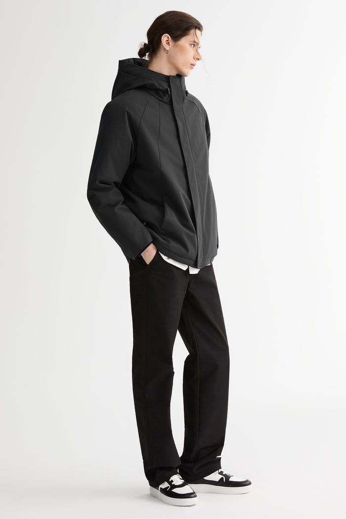 Lightweight Cropped Everyday Puffer Orolay #color_black