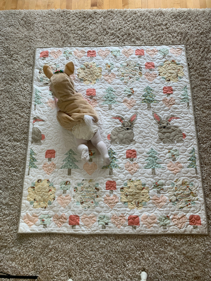 Hopping Down the Bunny Trail Downloadable PDF Quilt Pattern