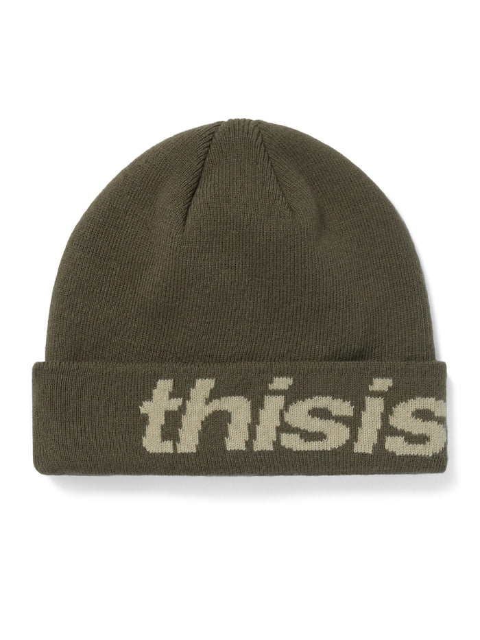 HSP-Logo Big Cuff Beanie
