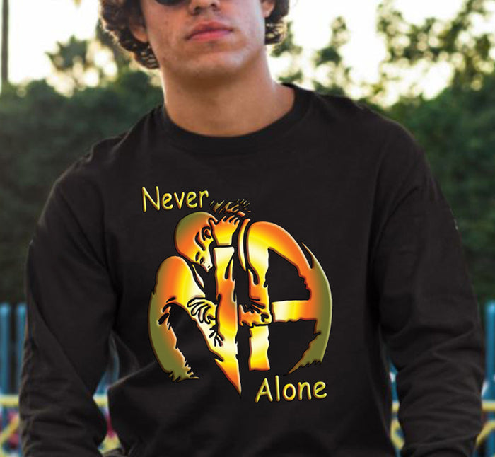 NA HUGS NEVER ALONE V. 2.0T-Shirt