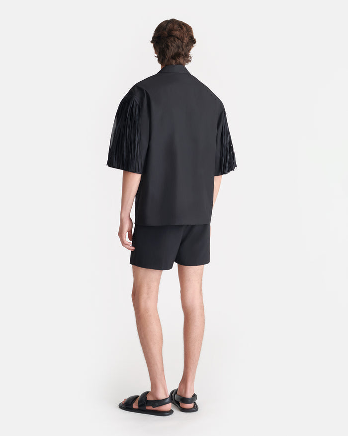 Ilian - Tech Poplin Shirt - Black
