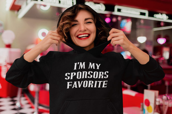 I'm My Sponsor Favorite Pullover Hoodie