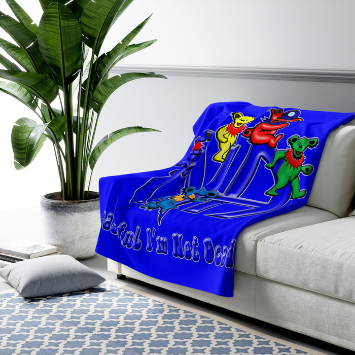 Grateful Not Dead Fleece Blanket
