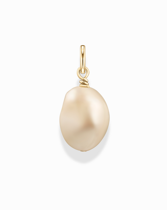 Imogen Pearl Charm - Mod + Jo - Jewelry built to last, advanced plating technology