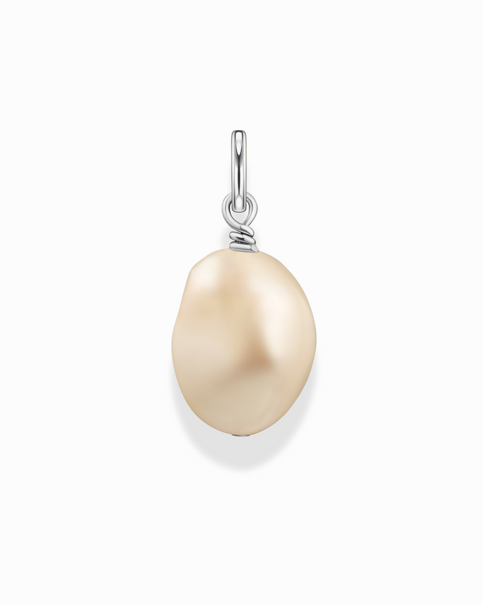 Imogen Pearl Charm - Mod + Jo - Jewelry built to last, advanced plating technology