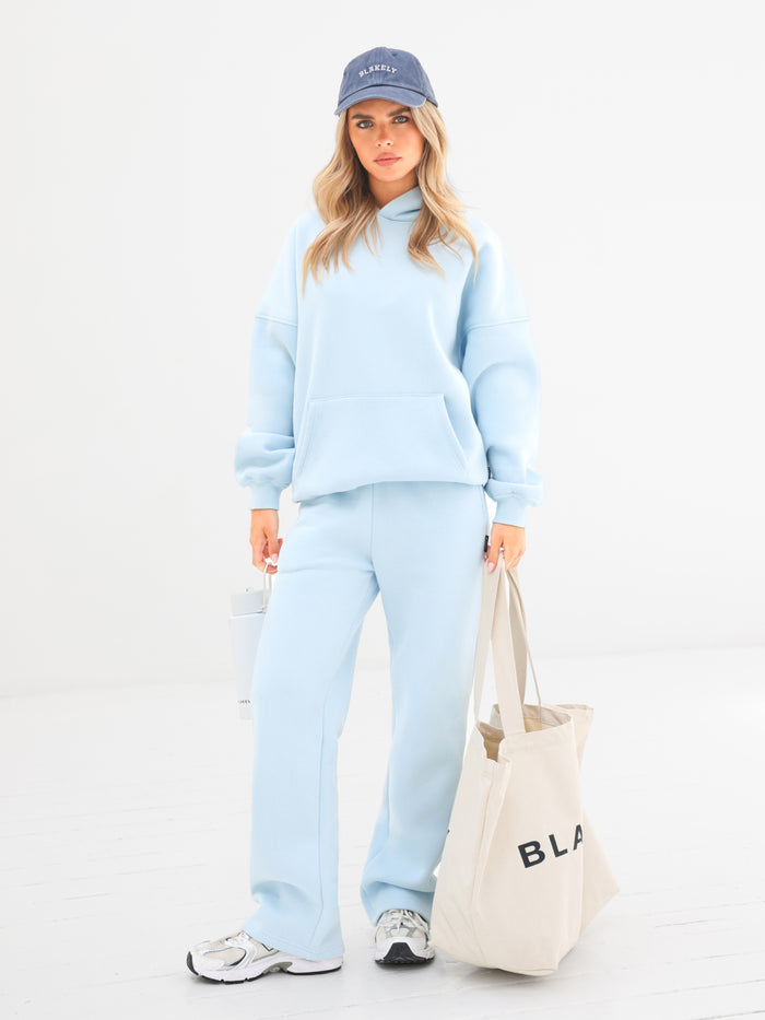 Isabel Oversized Hoodie - Baby Blue