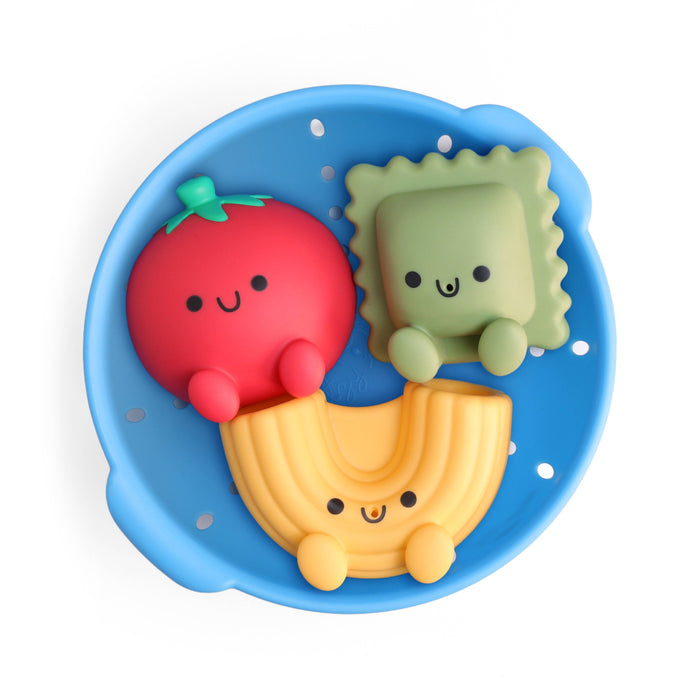 Itzy Splash Pals - Bath + Water Toy: Pasta Bowl - Wee Bee Baby Boutique