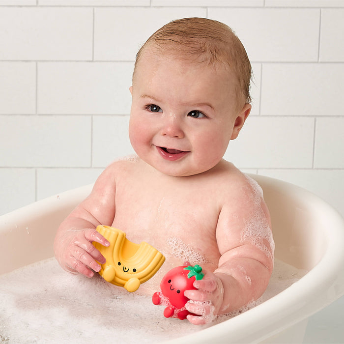 Itzy Splash Pals - Bath + Water Toy: Pasta Bowl - Wee Bee Baby Boutique