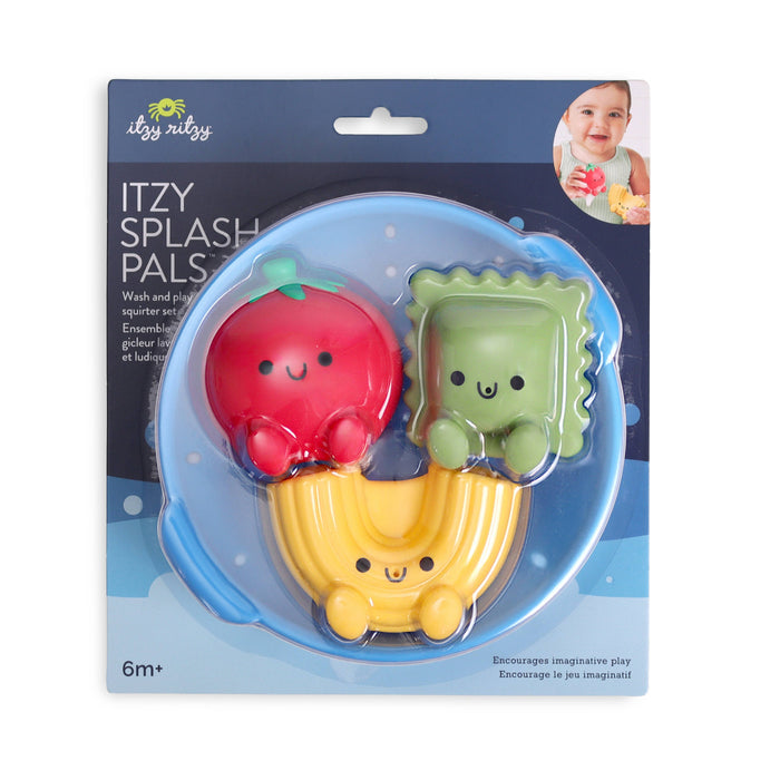 Itzy Splash Pals - Bath + Water Toy: Pasta Bowl - Wee Bee Baby Boutique