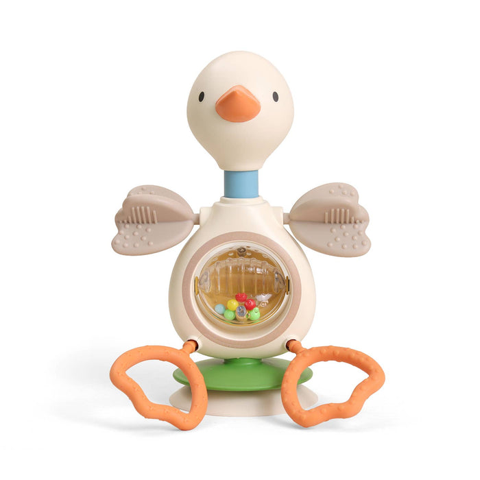 Itzy Twist & Bop - High Chair Sensory Toy - Goose - Wee Bee Baby Boutique