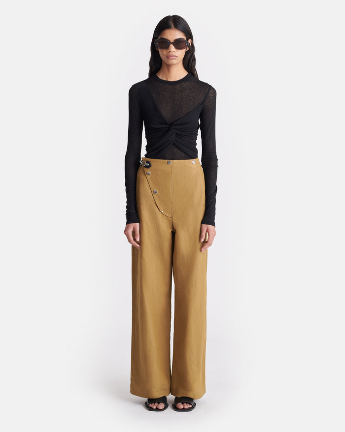 Izolda - Top - Black