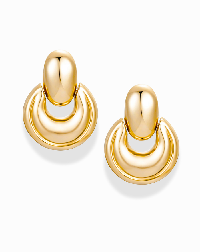 James Statement Earrings - Mod + Jo - Jewelry built to last, advanced plating technology