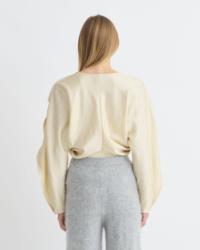 Jamille - Long sleeve top - Ecru