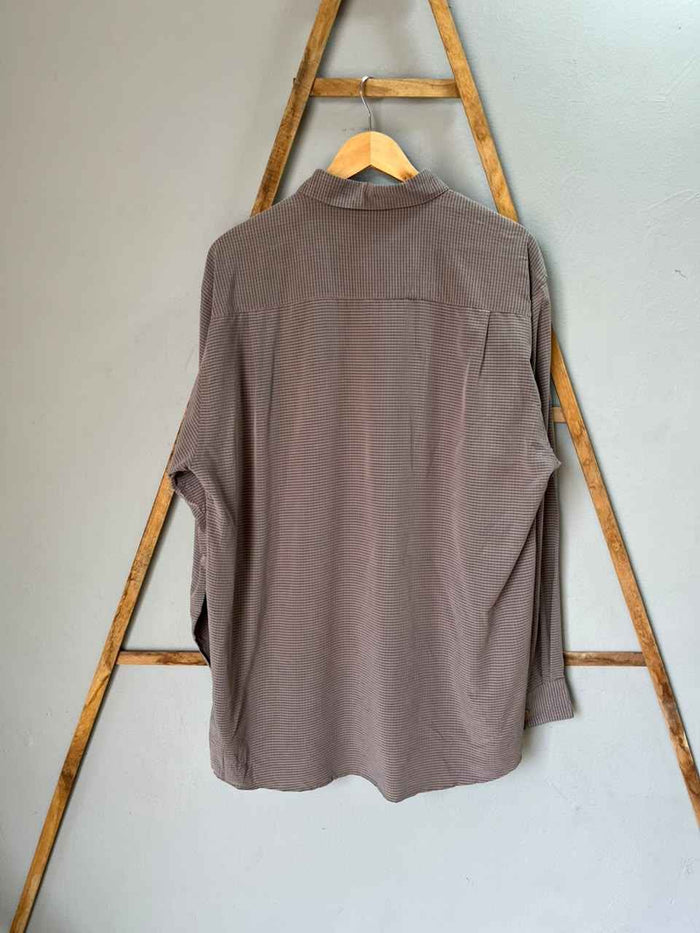 Jhane Barnes Shirts | Full Sleeves |Korean-Inspired Oversized Fit | Lightweight Summer Wear | Men Women | Online Shopping