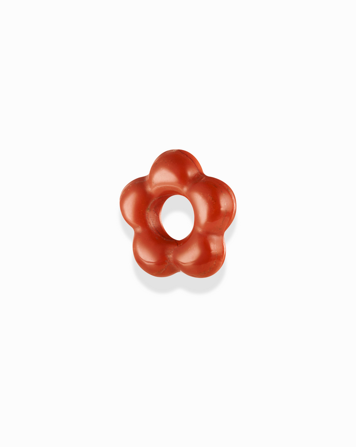 Juno Flower Gemstone Spacer - Mod + Jo - Jewelry built to last, advanced plating technology