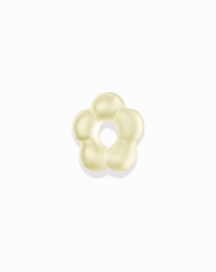 Juno Flower Gemstone Spacer - Mod + Jo - Jewelry built to last, advanced plating technology