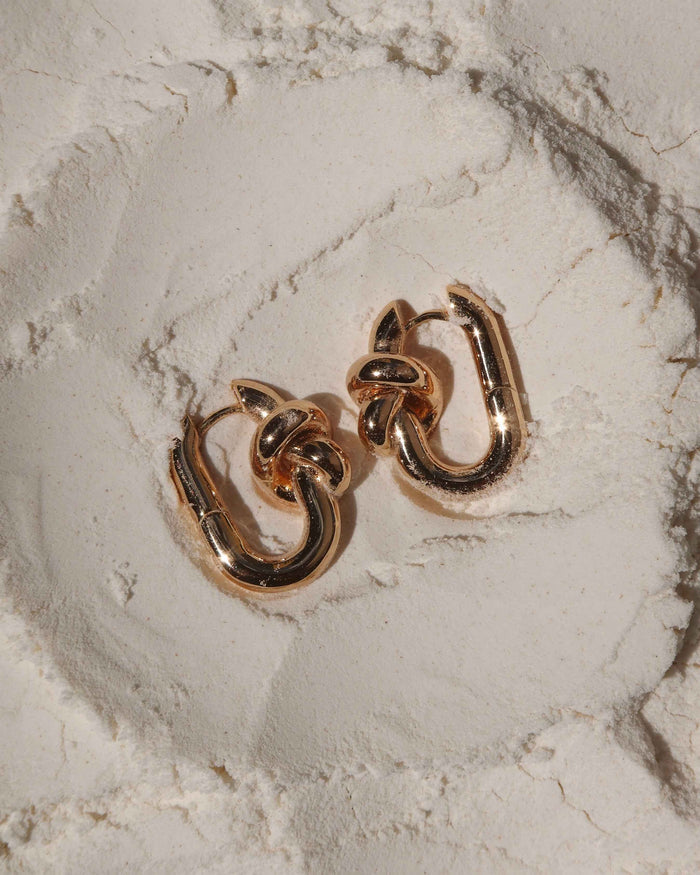 Karina Knot Hoops