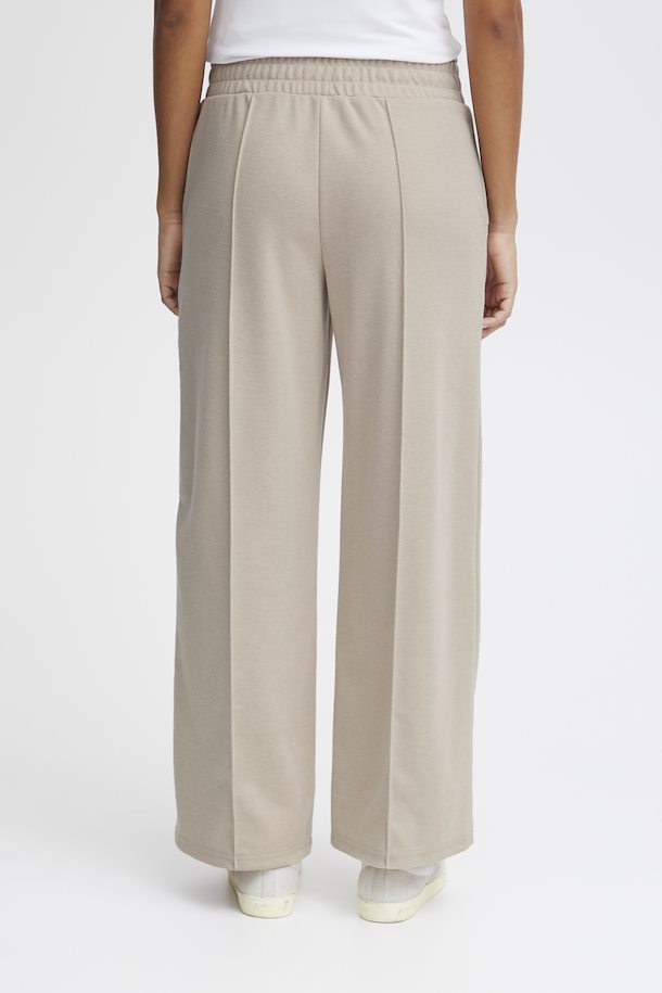 KATE WIDE LEG TROUSERS (DOESKIN)