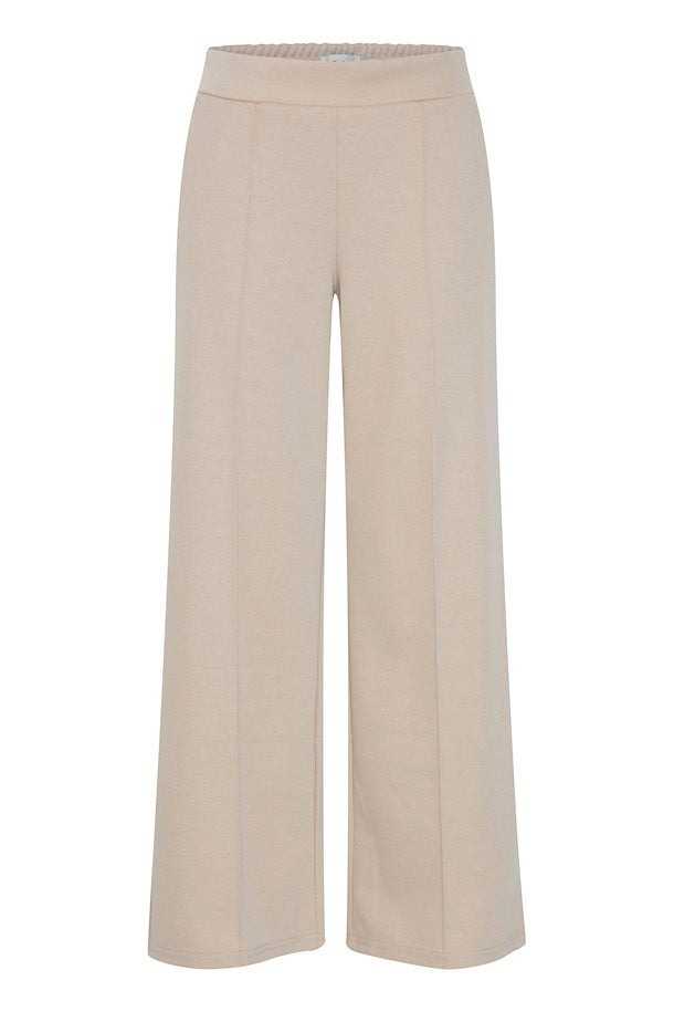 KATE WIDE LEG TROUSERS (DOESKIN)
