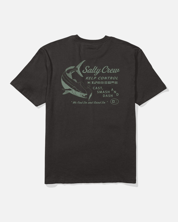 Kelp Cntrl Classc Ss Tee - Black