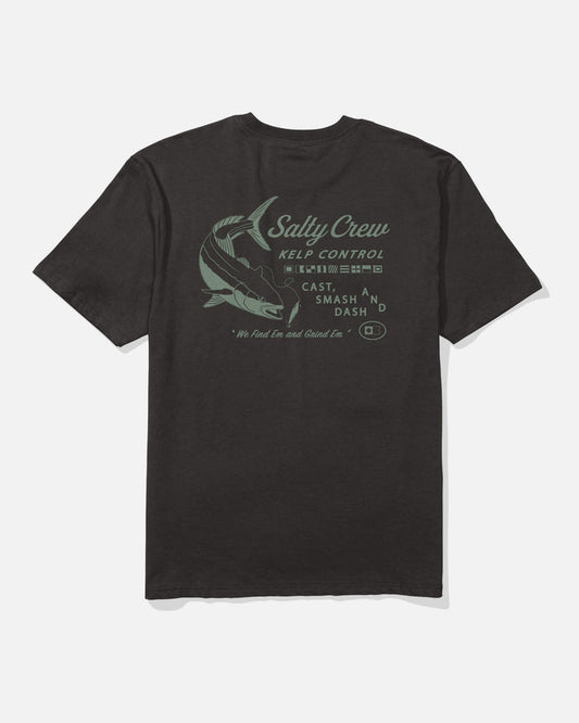 Kelp Cntrl Classc Ss Tee - Black