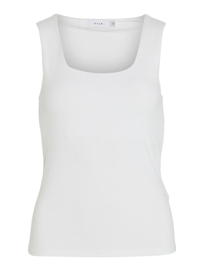 Kennza O-Neck Tank Top (Optical Snow)