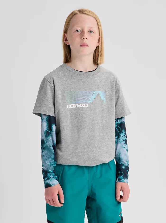 Product image of Kids' Burton Elmore Short Sleeve T-Shirt[Variant:Gray Heather]