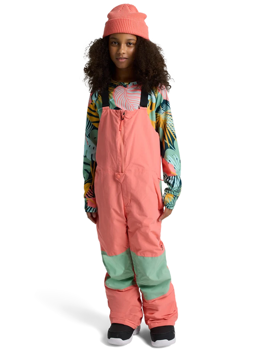 Product image of Kids' Burton Skylar 2L Bib Pants[Variant:Peach Echo]