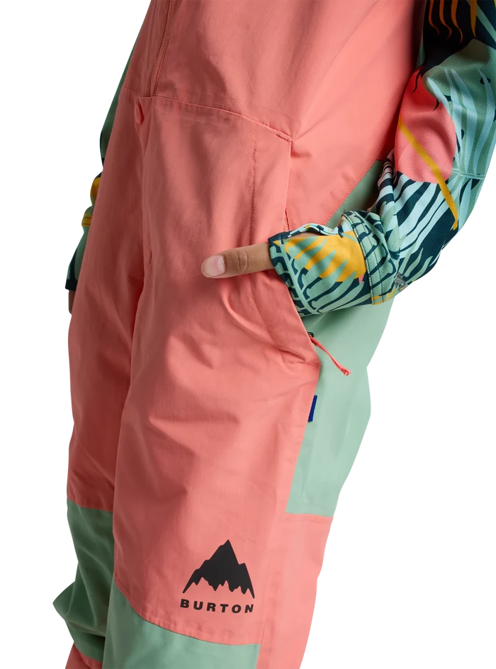Product image of Kids' Burton Skylar 2L Bib Pants[Variant:Peach Echo]