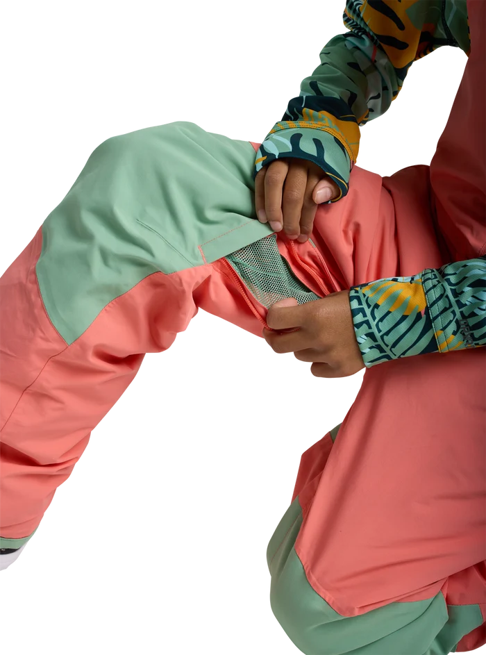 Product image of Kids' Burton Skylar 2L Bib Pants[Variant:Peach Echo]