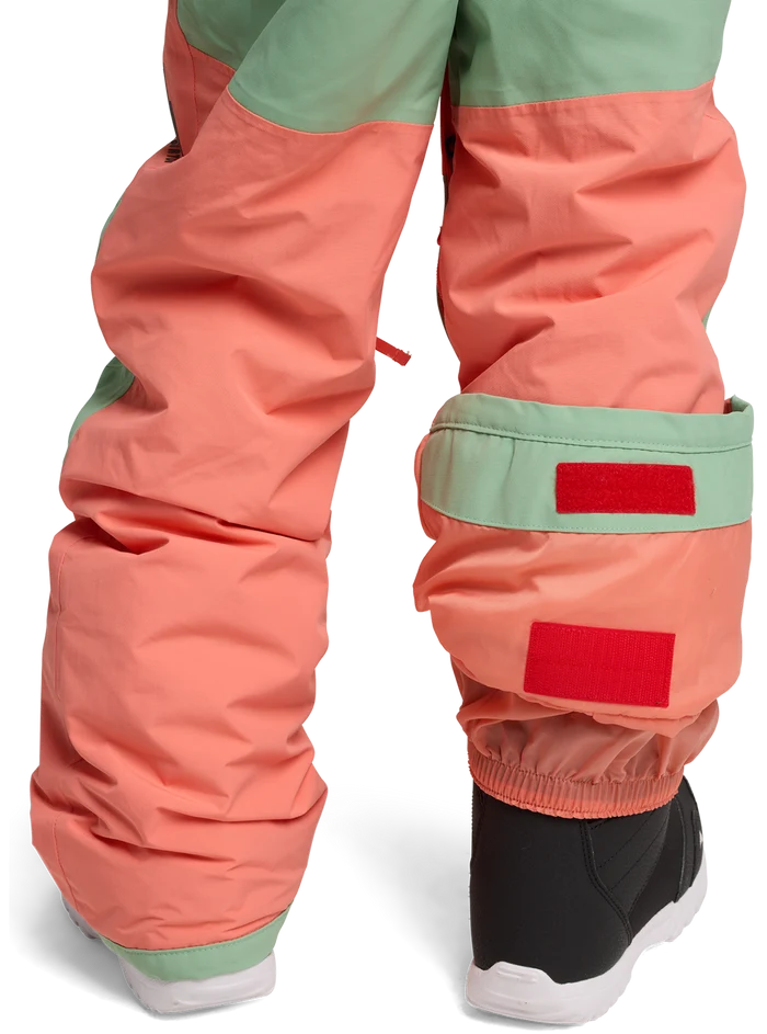Product image of Kids' Burton Skylar 2L Bib Pants[Variant:Peach Echo]