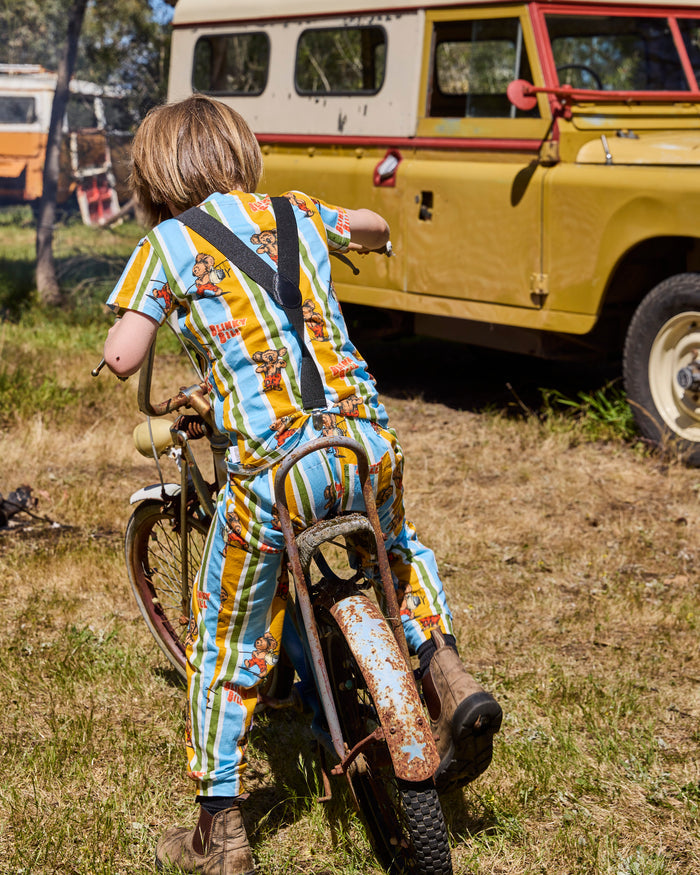 Kip&Co x Blinky Bill Adventures With Blinky Kids Organic Cotton Short Sleeve Tee & Pant Pyjama Set