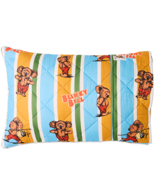 Kip&Co x Blinky Bill Adventures With Blinky Organic Cotton Quilted Pillowcase