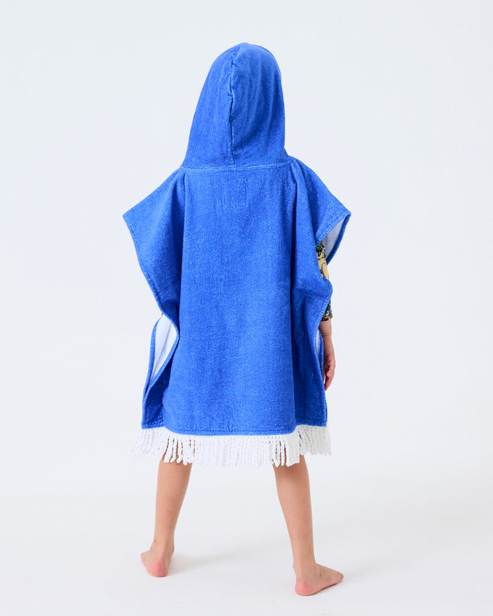 Kip&Co x Blinky Bill Blinky Printed Kids Terry Poncho