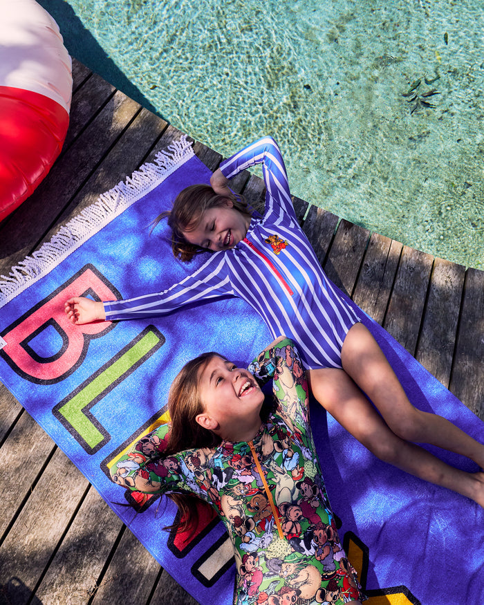 Kip&Co x Blinky Bill Blinky Printed Terry Beach Towel