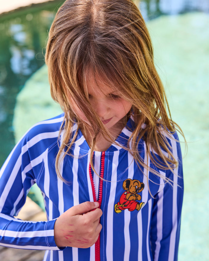 Kip&Co x Blinky Bill Blinky Stripe Long Sleeve Bathers