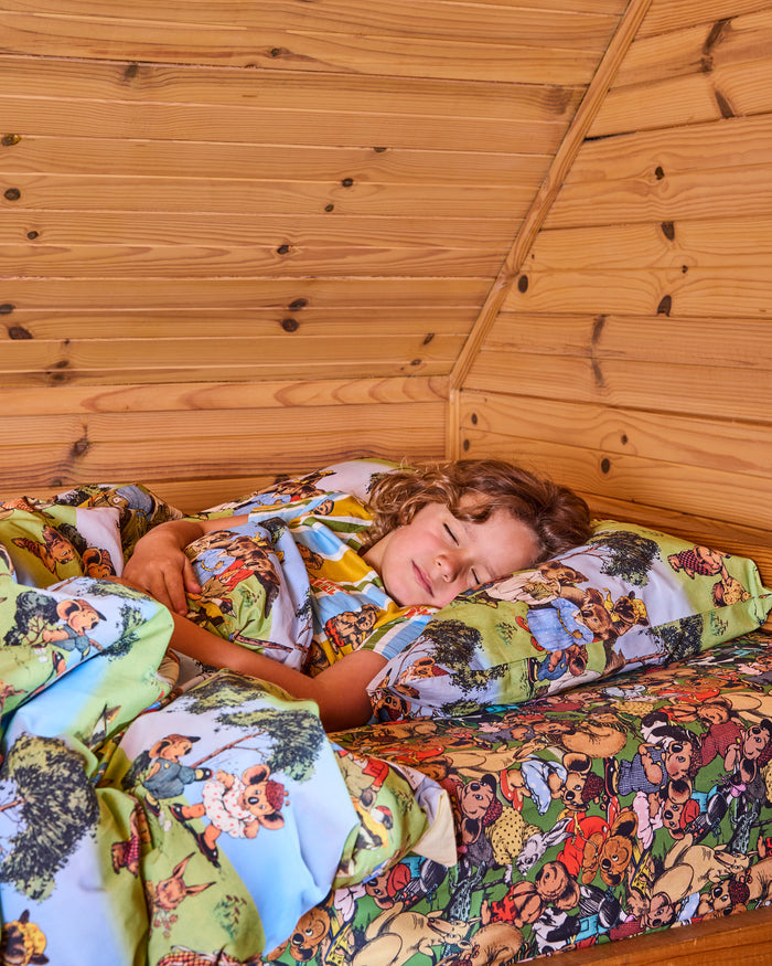 Kip&Co x Blinky Bill Bush Bashing Organic Cotton Pillowcases