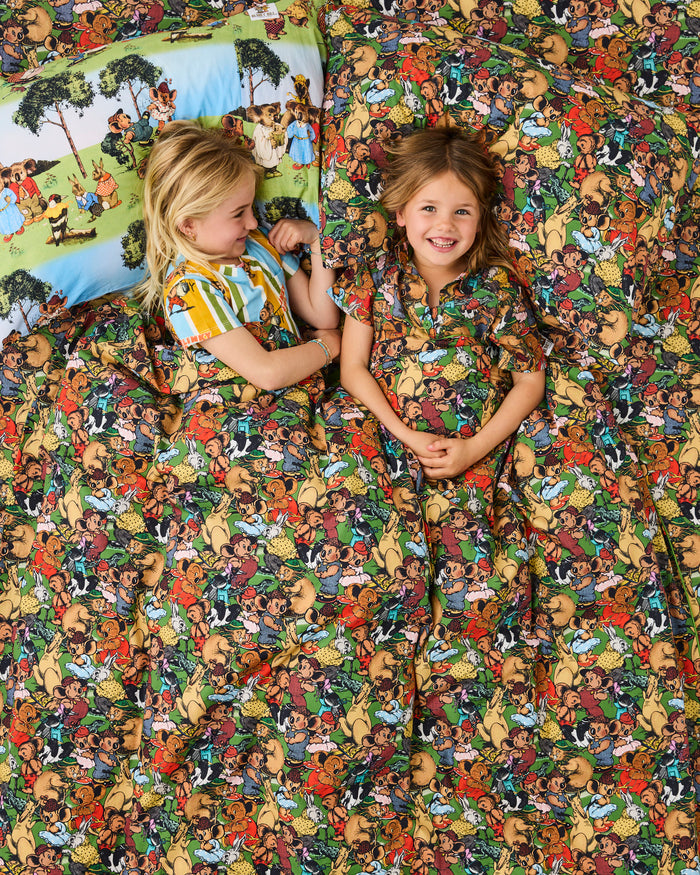 Kip&Co x Blinky Bill Bush Bashing Organic Cotton Pillowcases