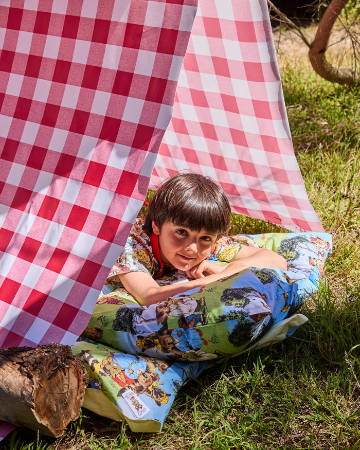 Kip&Co x Blinky Bill Bush Bashing Organic Cotton Pillowcases